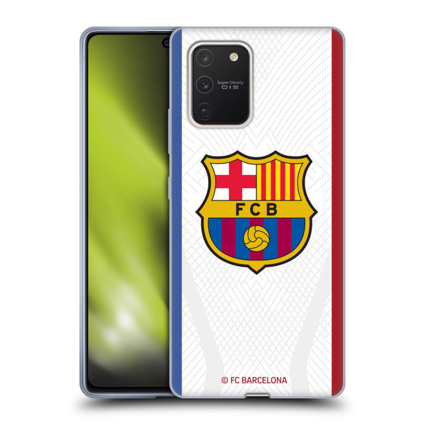 FC Barcelona 2023/24 Crest Kit Away Soft Gel Case for Samsung Galaxy S10 Lite