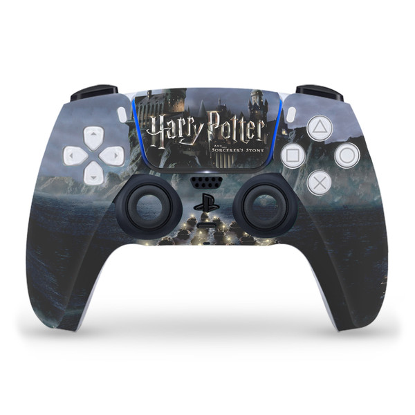 Harry Potter Graphics Castle Vinyl Sticker Skin Decal Cover for Sony PS5 Sony DualSense Controller