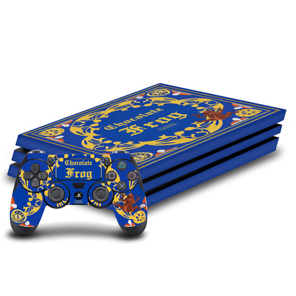 Harry Potter Graphics Chocolate Frog Vinyl Sticker Skin Decal Cover for Sony PS4 Pro Bundle