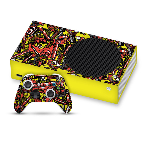 Harry Potter Graphics Gryffindor Pattern Vinyl Sticker Skin Decal Cover for Microsoft Series S Console & Controller