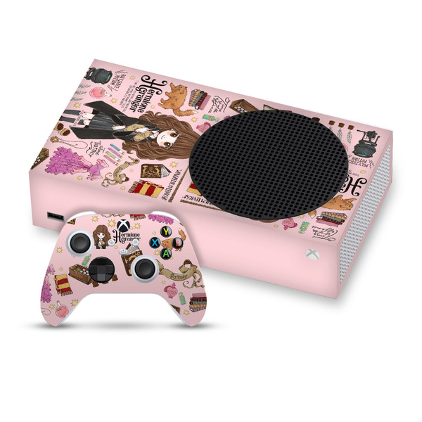 Harry Potter Graphics Hermione Pattern Vinyl Sticker Skin Decal Cover for Microsoft Series S Console & Controller