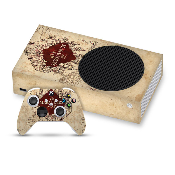 Harry Potter Graphics The Marauder's Map Vinyl Sticker Skin Decal Cover for Microsoft Series S Console & Controller