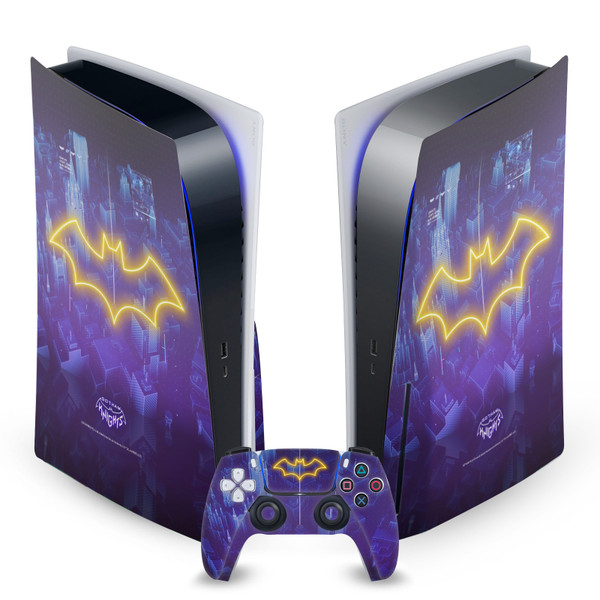 Gotham Knights Character Art Batgirl Vinyl Sticker Skin Decal Cover for Sony PS5 Disc Edition Bundle