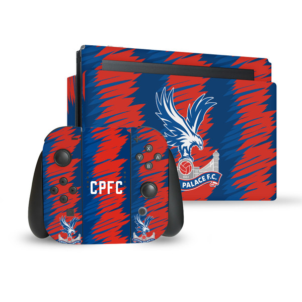 Crystal Palace FC Logo Art Home Kit Vinyl Sticker Skin Decal Cover for Nintendo Switch Bundle