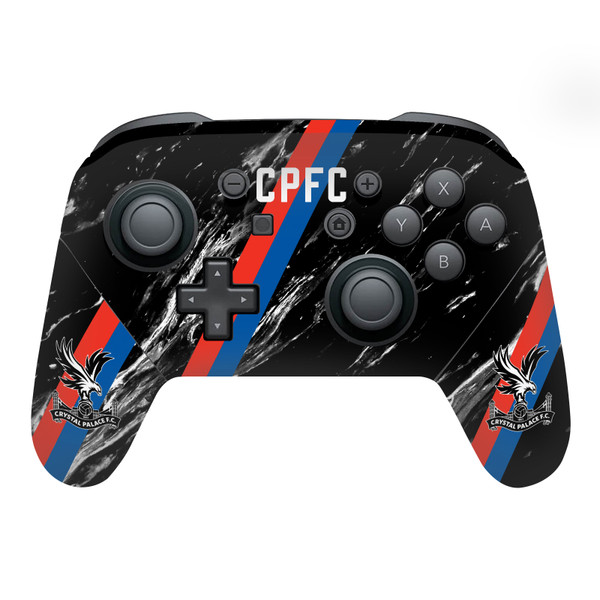 Crystal Palace FC Logo Art Black Marble Vinyl Sticker Skin Decal Cover for Nintendo Switch Pro Controller