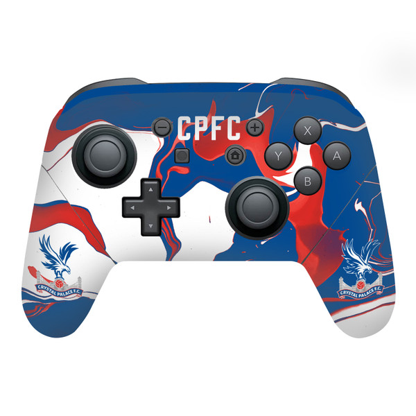 Crystal Palace FC Logo Art Marble Vinyl Sticker Skin Decal Cover for Nintendo Switch Pro Controller