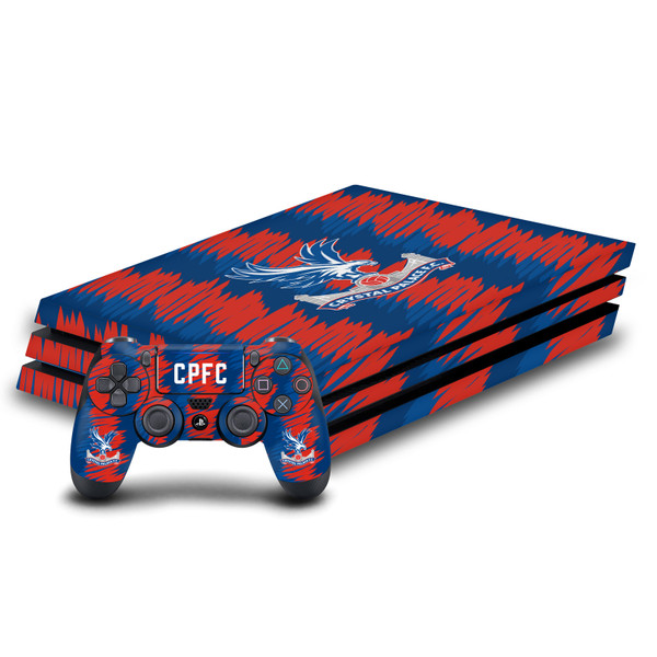 Crystal Palace FC Logo Art Home Kit Vinyl Sticker Skin Decal Cover for Sony PS4 Pro Bundle