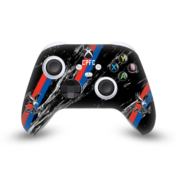 Crystal Palace FC Logo Art Black Marble Vinyl Sticker Skin Decal Cover for Microsoft Xbox Series X / Series S Controller