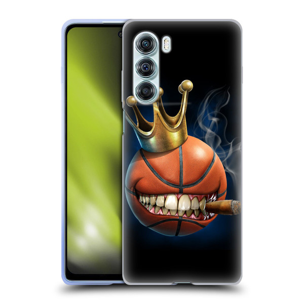 Tom Wood Monsters King Of Basketball Soft Gel Case for Motorola Edge S30 / Moto G200 5G