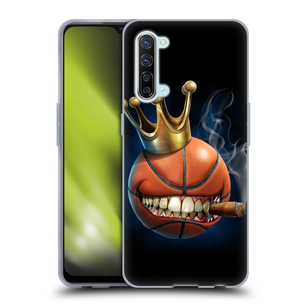 Tom Wood Monsters King Of Basketball Soft Gel Case for OPPO Find X2 Lite 5G