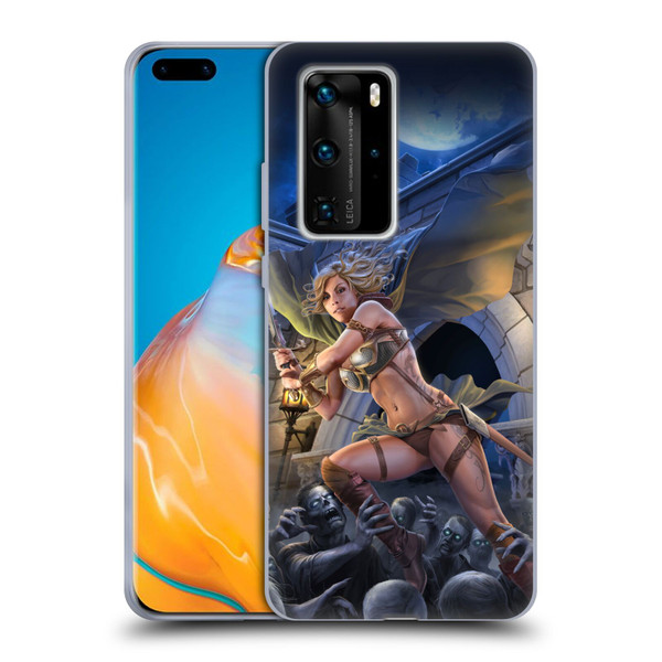 Tom Wood Fantasy Zombie Soft Gel Case for Huawei P40 Pro / P40 Pro Plus 5G