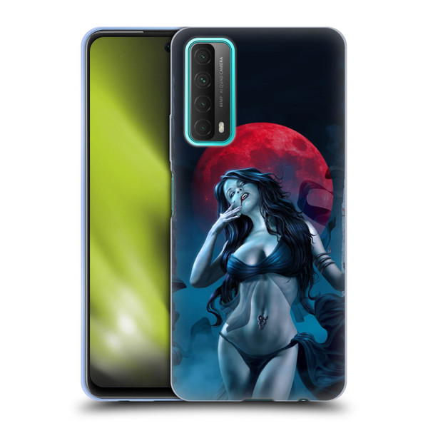 Tom Wood Fantasy Blood Lust Vampire Soft Gel Case for Huawei P Smart (2021)