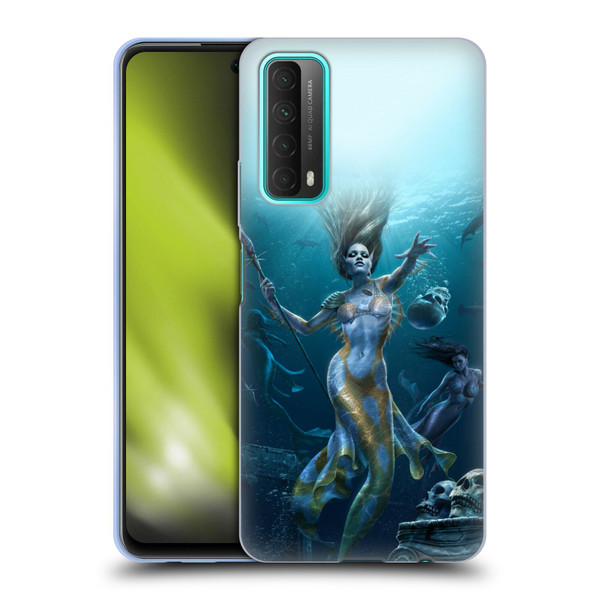 Tom Wood Fantasy Mermaid Hunt Soft Gel Case for Huawei P Smart (2021)