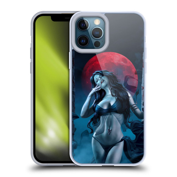 Tom Wood Fantasy Blood Lust Vampire Soft Gel Case for Apple iPhone 12 Pro Max