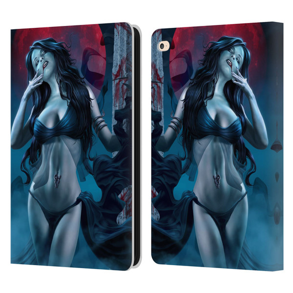 Tom Wood Fantasy Blood Lust Vampire Leather Book Wallet Case Cover For Apple iPad Air 2 (2014)