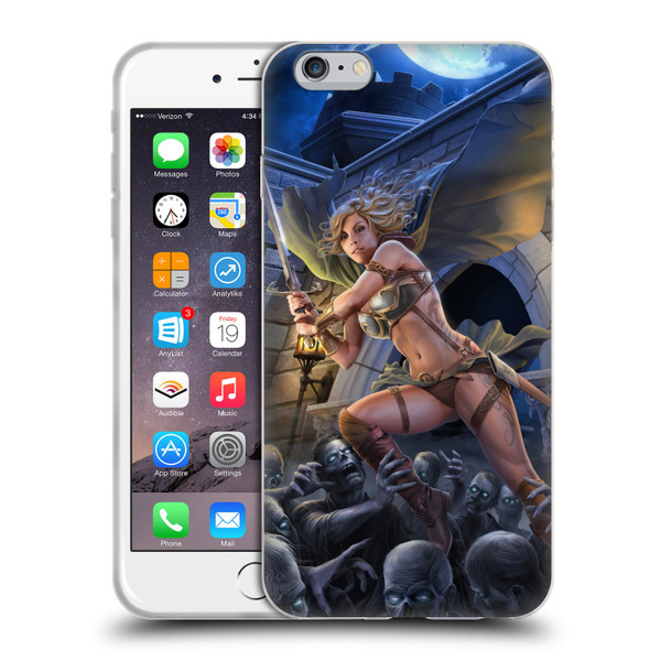 Tom Wood Fantasy Zombie Soft Gel Case for Apple iPhone 6 Plus / iPhone 6s Plus