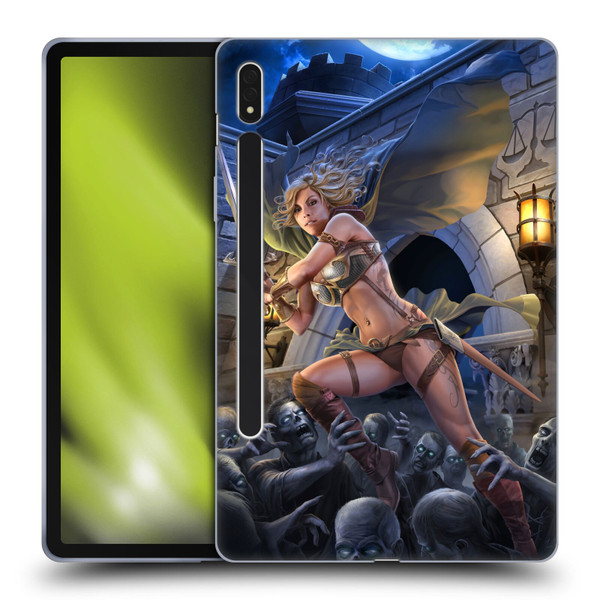 Tom Wood Fantasy Zombie Soft Gel Case for Samsung Galaxy Tab S8