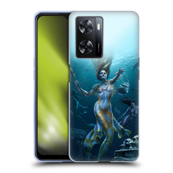 Tom Wood Fantasy Mermaid Hunt Soft Gel Case for OPPO A57s