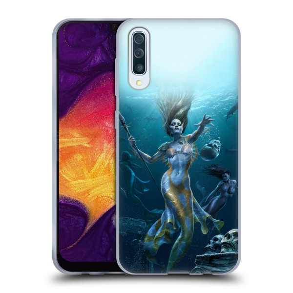 Tom Wood Fantasy Mermaid Hunt Soft Gel Case for Samsung Galaxy A50/A30s (2019)