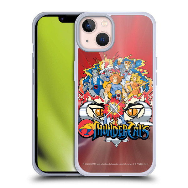 Thundercats Graphics Characters Soft Gel Case for Apple iPhone 13