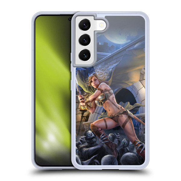 Tom Wood Fantasy Zombie Soft Gel Case for Samsung Galaxy S22 5G