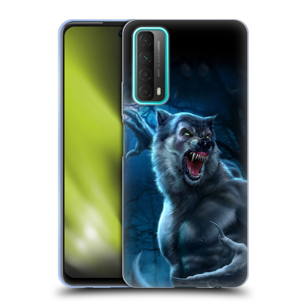 Tom Wood Horror Werewolf Soft Gel Case for Huawei P Smart (2021)