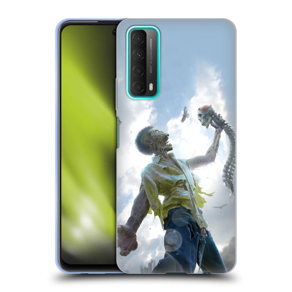 Tom Wood Horror Zombie Scraps Soft Gel Case for Huawei P Smart (2021)