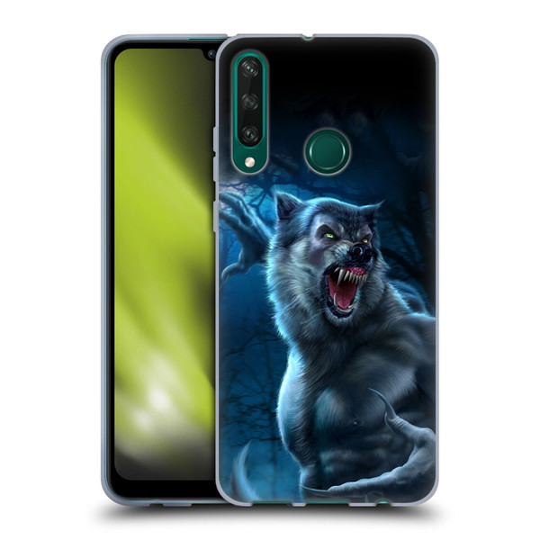 Tom Wood Horror Werewolf Soft Gel Case for Huawei Y6p