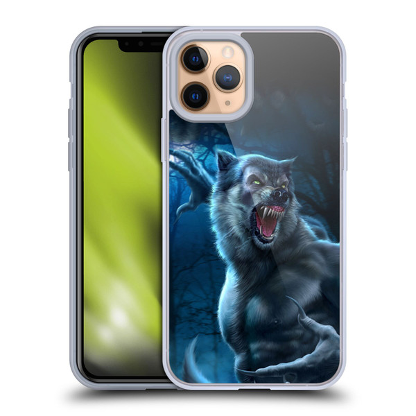 Tom Wood Horror Werewolf Soft Gel Case for Apple iPhone 11 Pro