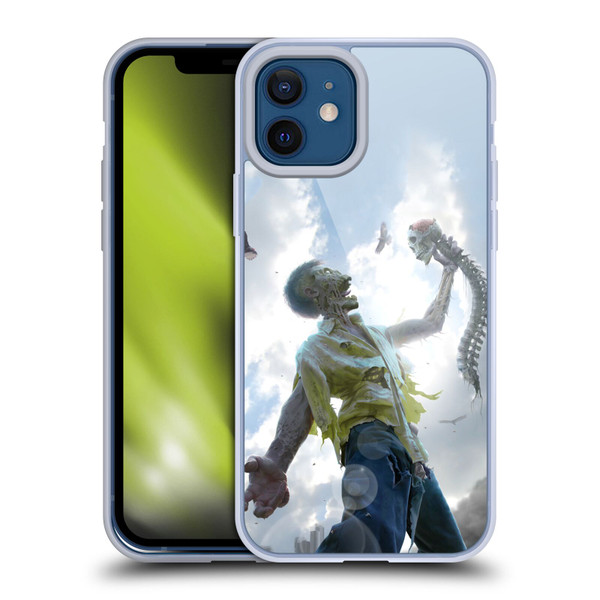 Tom Wood Horror Zombie Scraps Soft Gel Case for Apple iPhone 12 / iPhone 12 Pro