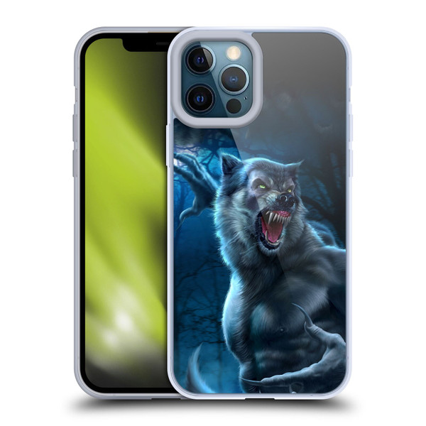 Tom Wood Horror Werewolf Soft Gel Case for Apple iPhone 12 Pro Max