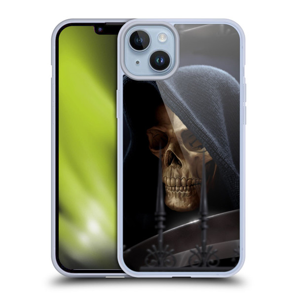 Tom Wood Horror Reaper Soft Gel Case for Apple iPhone 14 Plus