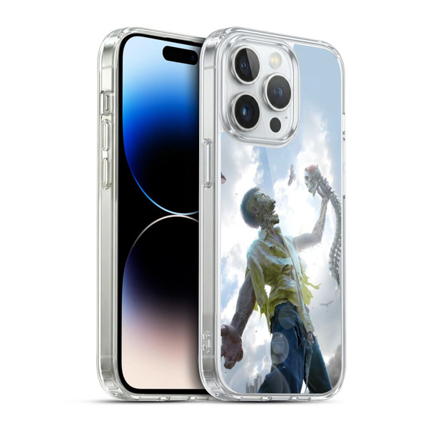 Tom Wood Horror Zombie Scraps Soft Gel Case for Apple iPhone 14 Pro & MagSafe