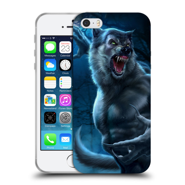 Tom Wood Horror Werewolf Soft Gel Case for Apple iPhone 5 / 5s / iPhone SE 2016
