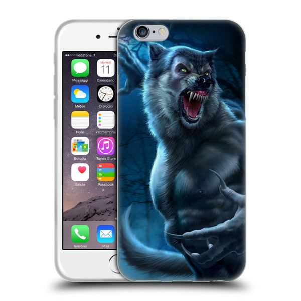 Tom Wood Horror Werewolf Soft Gel Case for Apple iPhone 6 / iPhone 6s