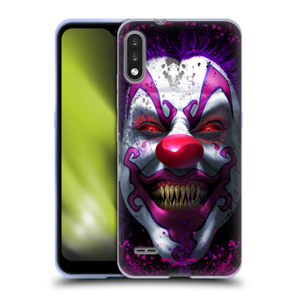 Tom Wood Horror Keep Smiling Clown Soft Gel Case for LG K22
