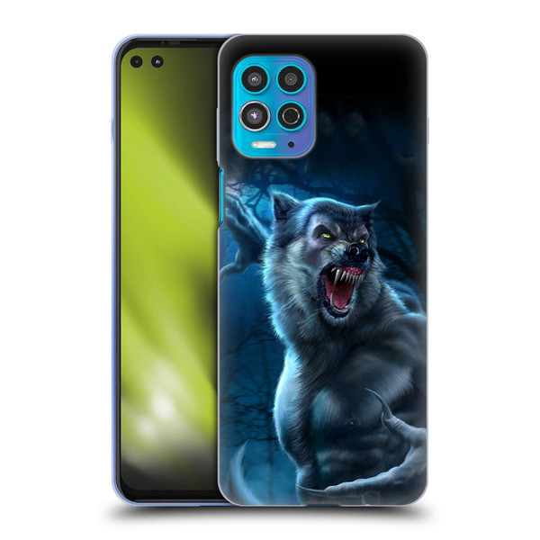 Tom Wood Horror Werewolf Soft Gel Case for Motorola Moto G100