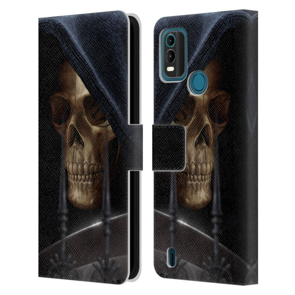 Tom Wood Horror Reaper Leather Book Wallet Case Cover For Nokia G11 Plus
