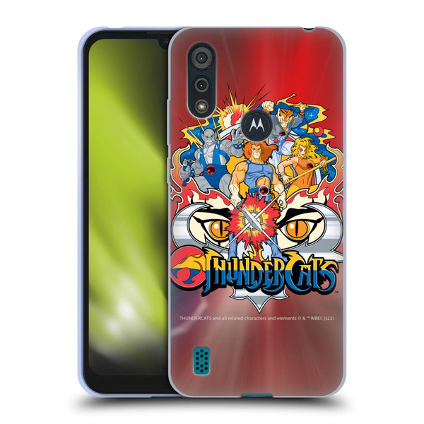 Thundercats Graphics Characters Soft Gel Case for Motorola Moto E6s (2020)