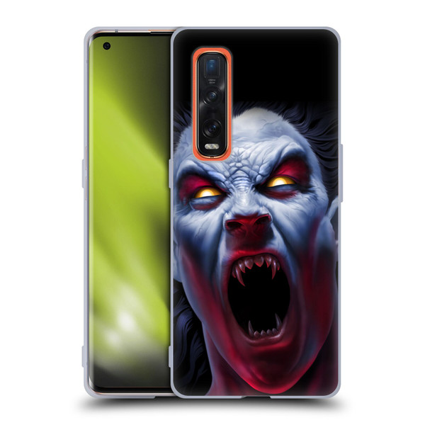 Tom Wood Horror Vampire Awakening Soft Gel Case for OPPO Find X2 Pro 5G