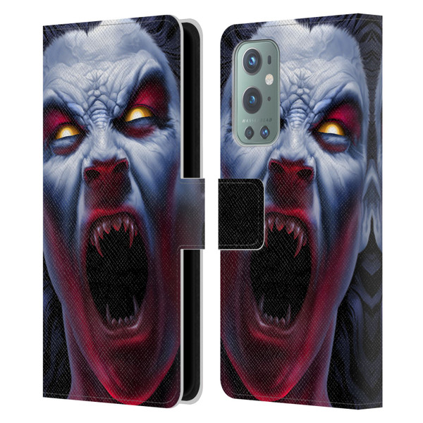 Tom Wood Horror Vampire Awakening Leather Book Wallet Case Cover For OnePlus 9