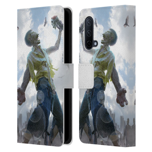 Tom Wood Horror Zombie Scraps Leather Book Wallet Case Cover For OnePlus Nord CE 5G