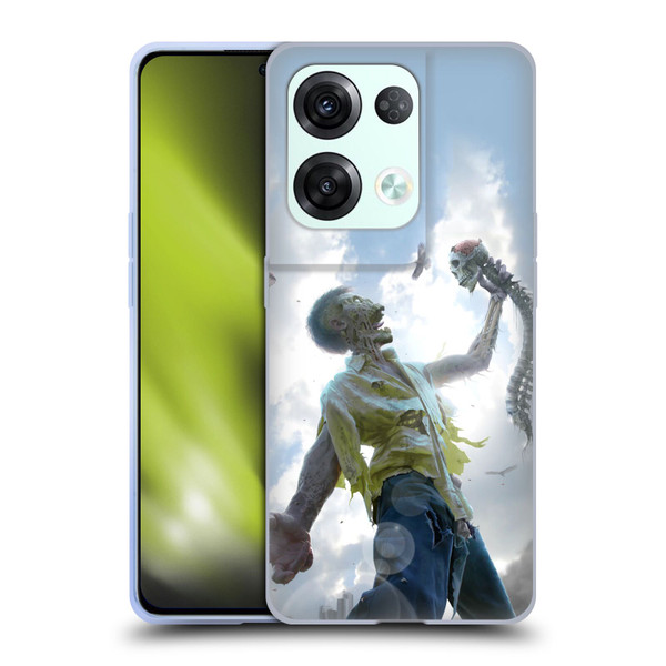 Tom Wood Horror Zombie Scraps Soft Gel Case for OPPO Reno8 Pro