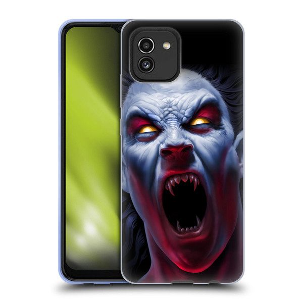 Tom Wood Horror Vampire Awakening Soft Gel Case for Samsung Galaxy A03 (2021)