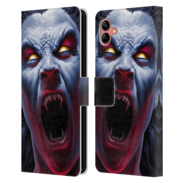 Tom Wood Horror Vampire Awakening Leather Book Wallet Case Cover For Samsung Galaxy A04 (2022)