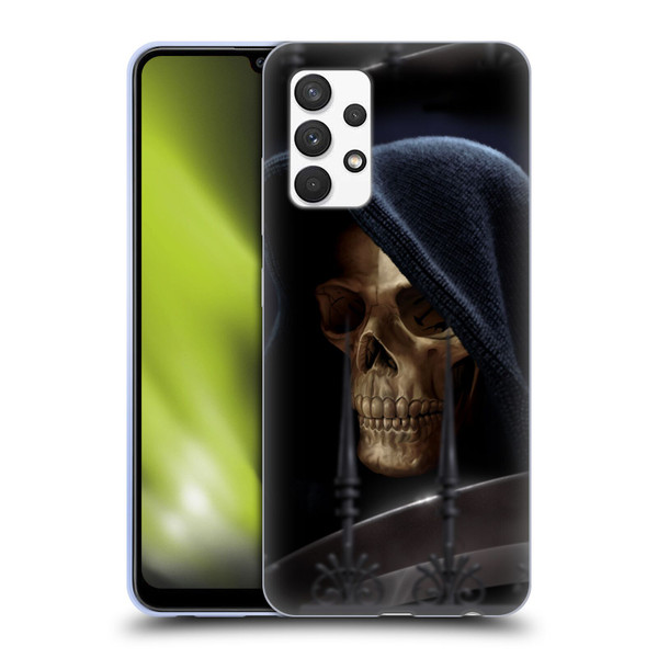 Tom Wood Horror Reaper Soft Gel Case for Samsung Galaxy A32 (2021)