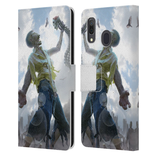 Tom Wood Horror Zombie Scraps Leather Book Wallet Case Cover For Samsung Galaxy A33 5G (2022)