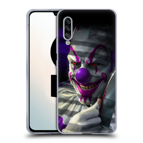 Tom Wood Horror Mischief The Clown Soft Gel Case for Samsung Galaxy A90 5G (2019)