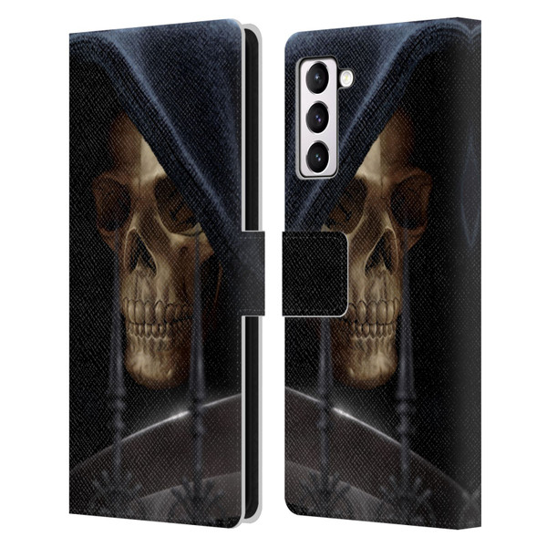 Tom Wood Horror Reaper Leather Book Wallet Case Cover For Samsung Galaxy S21+ 5G