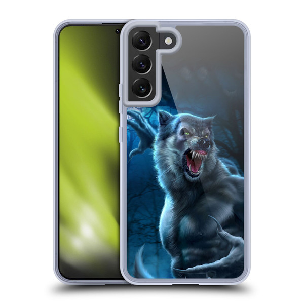 Tom Wood Horror Werewolf Soft Gel Case for Samsung Galaxy S22+ 5G